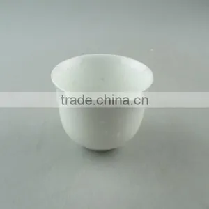 Wholesale Stock Porcelain/ceramics Type White Cava Cup thumbnail-1