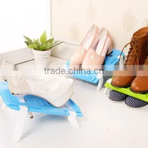 Multi-Function Tablet Computer Rack, Adjustable Plastic Shoe Rack thumbnail-1