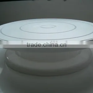 Plastic Eco-friendly Revolving Cake Stand Turntable thumbnail-1