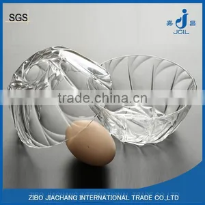Hot Selling Round Gold Crystal Sugar Bulk Glass Bowl thumbnail-1