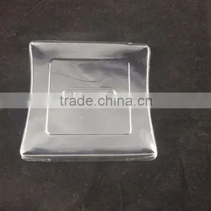 Plastic Lid for Ceramic Bowl,Disposable PET Lid for Ceramic Tablewares thumbnail-1