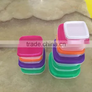 10pcs Plastic Storage Square Food Small Portion Control Container Box Set thumbnail-3
