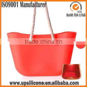 2014 New Fashion Silicone Ladies Shoulder Promotional Bag thumbnail-1
