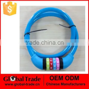 450163 Multi-Color Brand New Tri-Circle Combination Cable Lock thumbnail-1
