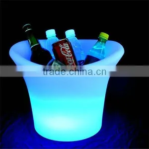 Plastic Belvedere Vodka Best Sell Wine Cooler Led Ice Wine Bucket thumbnail-5