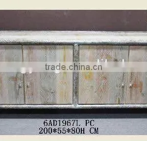 New Solid Wood Vintage Cafe Western Restaurant Table and Chairs Combination Display Rack thumbnail-4
