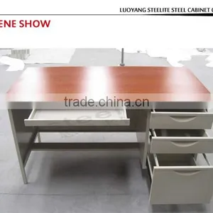 New Modern Steel Office Meijer Computer Desk thumbnail-5