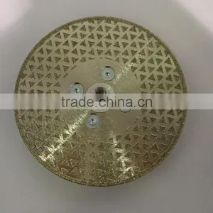Fast and Clean Concave Cutting Blades /Special Shape Electroplated Diamond Saw Blade thumbnail-1