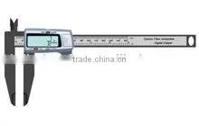 Carbon Fiber Composite Long Jaw Fraction Digital Calipers thumbnail-1