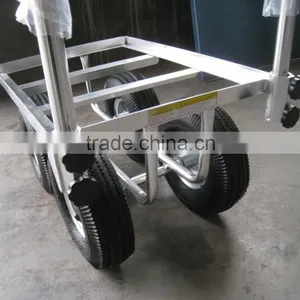 Four Air Wheel Cheap Aluminium Tool Cart thumbnail-5