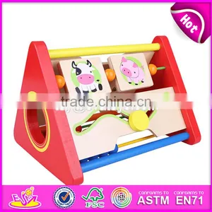2017 New Design Preschool Multi Wooden Toys for Boys W12D053 thumbnail-1