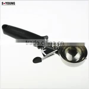 42151 Kitchen Utensil Heated Favor Stainless Steel Ice Cream Spoon thumbnail-3