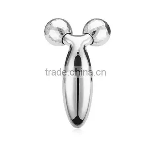 New 3D Y-shape Skin Lifting Tightening Face Body Slimming Massage Roller Massager thumbnail-5