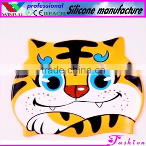 Fashion Silicon Swim Caps,kids Silicone Swim Cap thumbnail-1