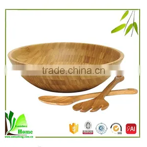 Natural Bamboo Food Bowl thumbnail-2