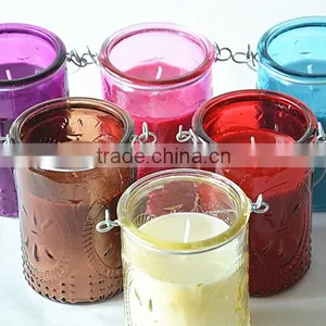 Apple Aroma Candle Making Jar Glass Luxury Scented Candle Gift Set thumbnail-1