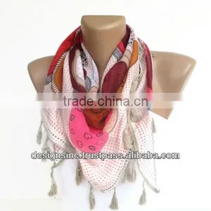 New Model Fashion Cotton Scarves-wholesale in India thumbnail-1