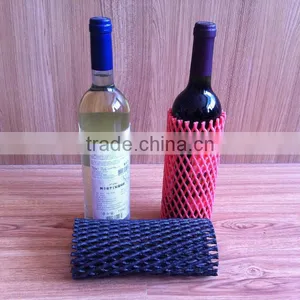 20*8cm Black Plastic Protection Glass Bottle Sleeve Net thumbnail-6