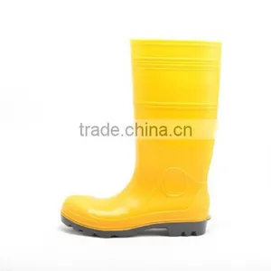 Man's PVC Safety Gumboots, PVC Working Gumboots thumbnail-1