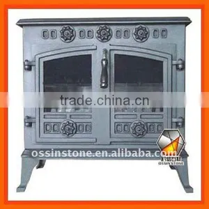 Wood Burning Stove Type Cast Iron Fireplaces thumbnail-1