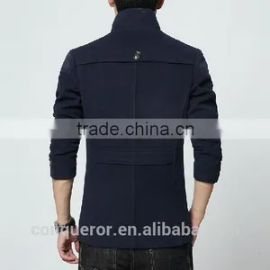 Wool Winter Coat Made to Measure Men Overcoat BCZ022 thumbnail-2
