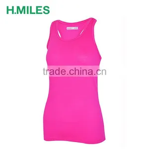 Athletic High Quality Quick Dry Fitness Undershirt Womens Vest Tank Top thumbnail-3