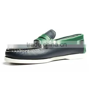 Branded Boat Casual Shoe Stock Men Genuine Leather Shoes thumbnail-4