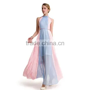 Maxnegio Sexy Patchwork Long Midi Dress for Evening Dress thumbnail-4