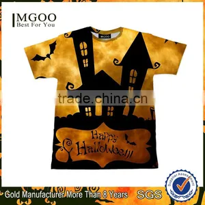 2016 MGOO Custom Digital Printing Clothes Halloween Christmas Design T-shirt Sublimation Printing Tshirt With Sexy Photo thumbnail-3