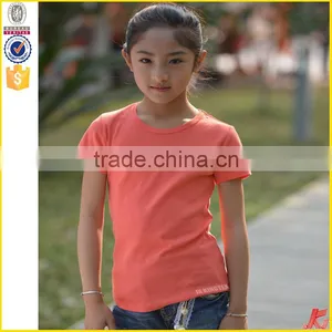 Wholesale Oem Service Girls Blank T-shirt Bulk thumbnail-4
