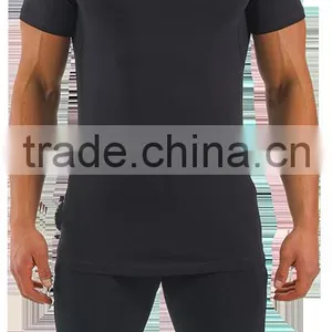 Plain Sport Wear Muscle Fitness Gym Shark Bodybuilding t Shirts thumbnail-3