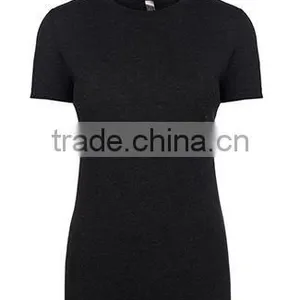 Next Level Apparel Ladies Tri-Blend Crew Tee - Made From Cotton, Polyester and Rayon. Comes With Your Logo. thumbnail-4