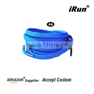Plain 6mm Flat Trainers Sports Sneakers Tubular Plain Shoeslaces for Adidas Boost - Retail Package - Amazon Supplier thumbnail-2