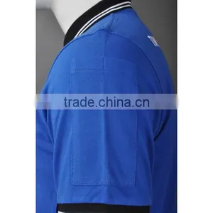BSCI Factory Audit Design With Combination Striped Wholesale Vietnam Polo Shirt thumbnail-6