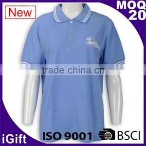100% Polyester Eye Mesh Dry Fit Fabric Sport Polo Shirt thumbnail-6