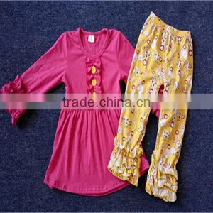 Custom Boutique Girl Clothes Kids Back To School Outfits Wholesale Children's Clothing USA thumbnail-1