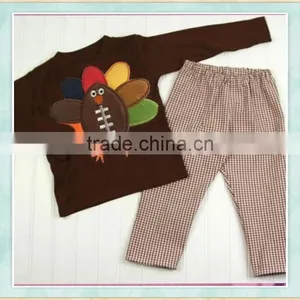 The Factory Price Wholesale Thanksgiving Long Sleeve Set the Style of 2017 is Very Popular thumbnail-1