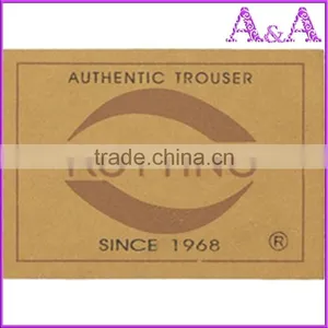 Wholesale Factory Direct Fashion Custom Leather Labels and Tags for Clothing thumbnail-3