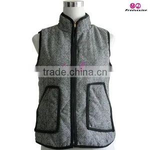 FACTORY Wholesale Woman Quilted Vest thumbnail-6