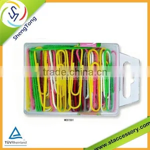 Wholesale Colored Stainless Steel Paper Clip thumbnail-1