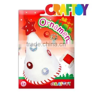 Christmas Ornament Kit Educational Toy Girl Craft Diy Toy thumbnail-2