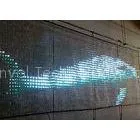 Transparent 5050 SMD LED Display Curtain / P30MM LED Full Color Display thumbnail-1