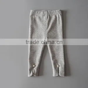 Wholesale Custom Printed Kids Leggings Manufacturer Baby Girls New Fashion Skinny Pants thumbnail-2