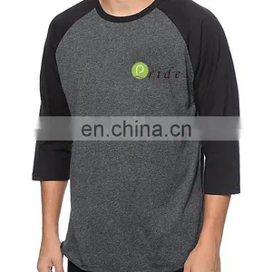 Custom 100% Polyester T-shirt and Baseball T-shirt-customise Casual Wear T-shirt-long Sleeve Top Tee thumbnail-5