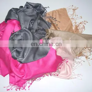 100% Silk Shawls , Latest Silk Shawls, Scarf thumbnail-1