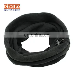 Promotional Winter Fleece Neck Warmers Snood Scarf Mask Hat Sport Outdoor thumbnail-6