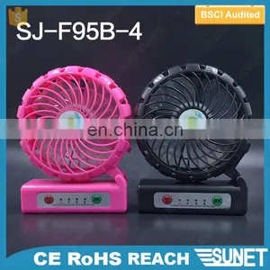 Rechargeable Table Stand Custom LOGO High Quality Portable Mini Fan Usb thumbnail-1