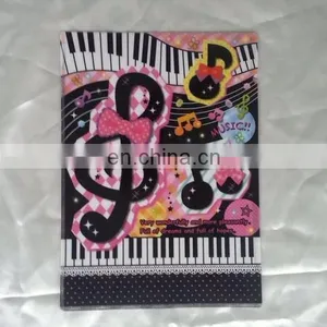 Eco-friendly PP Material Cartoon Character CMYK Printing L-shaped pp File Folder thumbnail-1