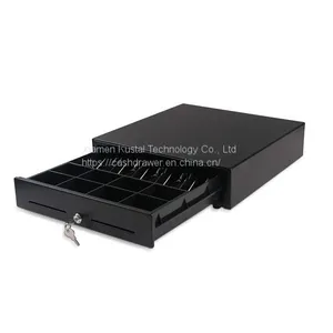 KST-410E Black Economical Cash Drawer thumbnail-1