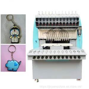 New Liquid Plastic Injection Moulding Machine for Pvc Label Key Chain thumbnail-1